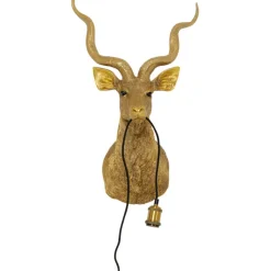 Applique Animal Goat doré 45x74cm><noscript><img width=