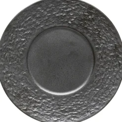 Assiette Cosmos noir Ø21cm>KARE Design Clearance