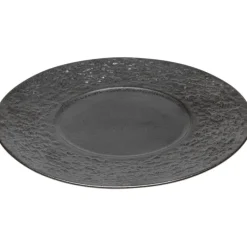 Assiette Cosmos noir Ø21cm><noscript><img width=