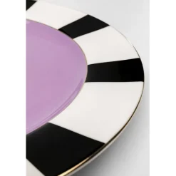 Assiette Harlequin violet Ø31cm><noscript><img width=