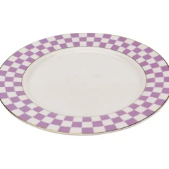 Assiette Harlequin violet Ø21cm><noscript><img width=