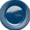 Assiette Muse bleu Ø27cm>KARE Design New