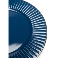 Assiette Muse bleu Ø27cm><noscript><img width=