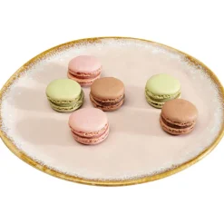 Assiette Nala rose Ø26cm><noscript><img width=