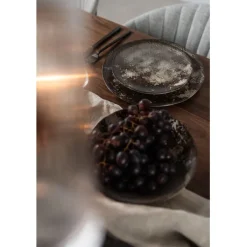 Assiette Savannah marron/gris Ø20><noscript><img width=
