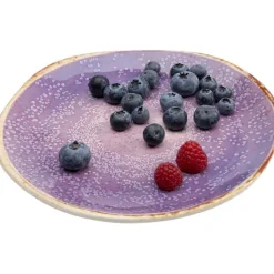Assiette Shirley violet Ø21cm><noscript><img width=