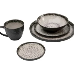 Assiette Soho gris Ø27cm><noscript><img width=
