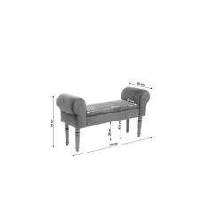 Banquette Wing gris><noscript><img width=
