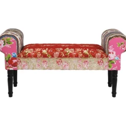 Banquette Wing Patchwork rouge>KARE Design Clearance