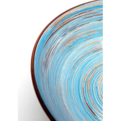 Bol Swirl bleu Ø22cm><noscript><img width=