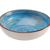 Bol Swirl bleu Ø18cm>KARE Design Outlet