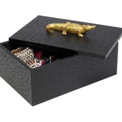 Boîte Crocodile noir (2/Set)><noscript><img width=