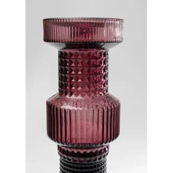 Bougeoir Marvelous Duo fuchsia gris 49cm><noscript><img width=
