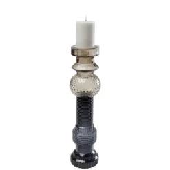 Bougeoir Marvelous Duo marron gris 49cm>KARE Design Sale