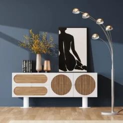 Buffet Atomic blanc 183x76cm>KARE Design Sale