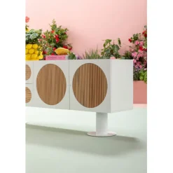 Buffet Atomic blanc 183x76cm><noscript><img width=