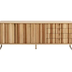 Buffet Concertina nature 186x74cm>KARE Design Best