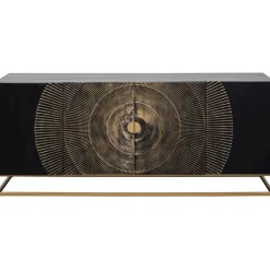 Buffet Madeira foncé 177x75cm>KARE Design Outlet