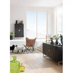Buffet Madeira foncé 177x75cm>KARE Design Outlet