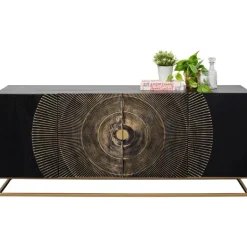 Buffet Madeira foncé 177x75cm><noscript><img width=