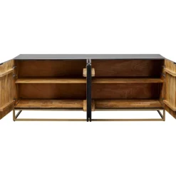 Buffet Madeira foncé 177x75cm><noscript><img width=