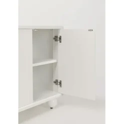 Buffet Paco blanc 160x75cm><noscript><img width=