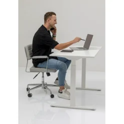 Bureau Office blanc blanc 160x80>KARE Design Best