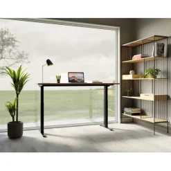 Bureau Office Jackie chêne noir 160x80><noscript><img width=