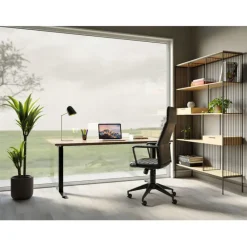 Bureau Office Jackie chêne noir 160x80><noscript><img width=