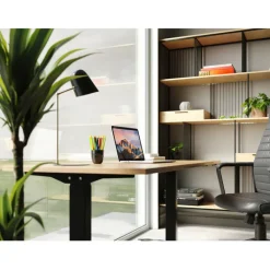 Bureau Office Jackie chêne noir 160x80><noscript><img width=