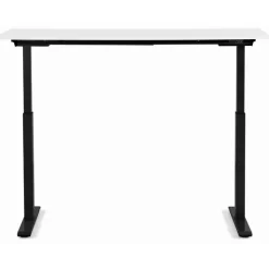 Bureau Office noir blanc 160x80><noscript><img width=