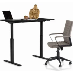 Bureau Office noir noir 120x70>KARE Design Online