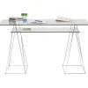 Bureau Polar chromé 8 mm (verre trempé)>KARE Design Sale