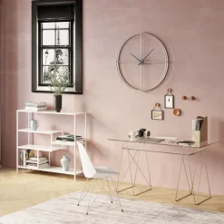 Bureau Polar chromé 8 mm (verre trempé)>KARE Design Sale