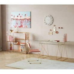 Bureau Polar laiton-verre trempé 8mm><noscript><img width=