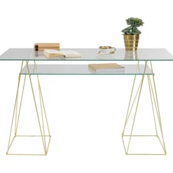 Bureau Polar laiton-verre trempé 8mm><noscript><img width=