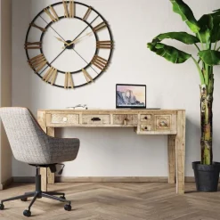 Bureau Puro 6 tiroirs 135x60cm><noscript><img width=