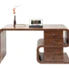 Bureau Soft Snake noyer 150x70cm>KARE Design Clearance