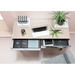 Bureau Soran noir 120x50cm><noscript><img width=