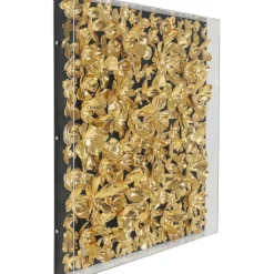Cadre décoratif Gold Flower 60x60cm><noscript><img width=