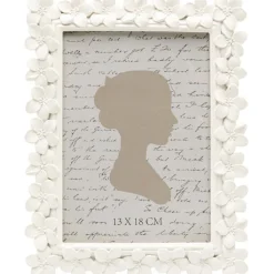Cadre photo Flores blanc 13x18cm>KARE Design Sale