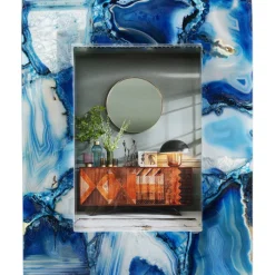 Cadre photo Francis Achat bleu 13x18cm>KARE Design New