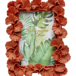 Cadre photo Ginkgo Leaf orange 17x20cm>KARE Design Best