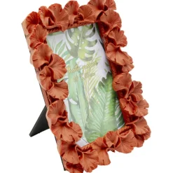 Cadre photo Ginkgo Leaf orange 17x20cm>KARE Design Best