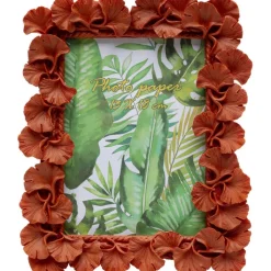 Cadre photo Ginkgo Leaf orange 20x24cm>KARE Design Sale