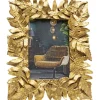 Cadre photo Gold Leaves 10x15cm>KARE Design Discount