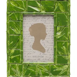 Cadre photo Leaf vert 10x15cm>KARE Design Sale