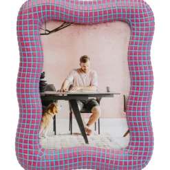 Cadre photo Wavy fuchsia 13x18cm>KARE Design Online