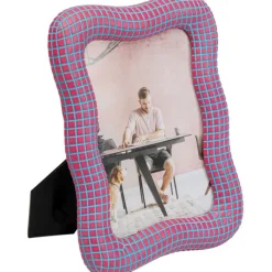 Cadre photo Wavy fuchsia 13x18cm>KARE Design Online