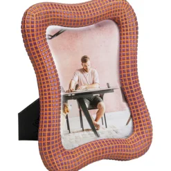 Cadre photo Wavy orange 13x18cm>KARE Design Outlet